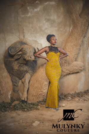Ankara Mermaid Dress